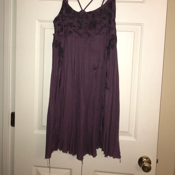 purple free people sundress - Picture 2 of 6